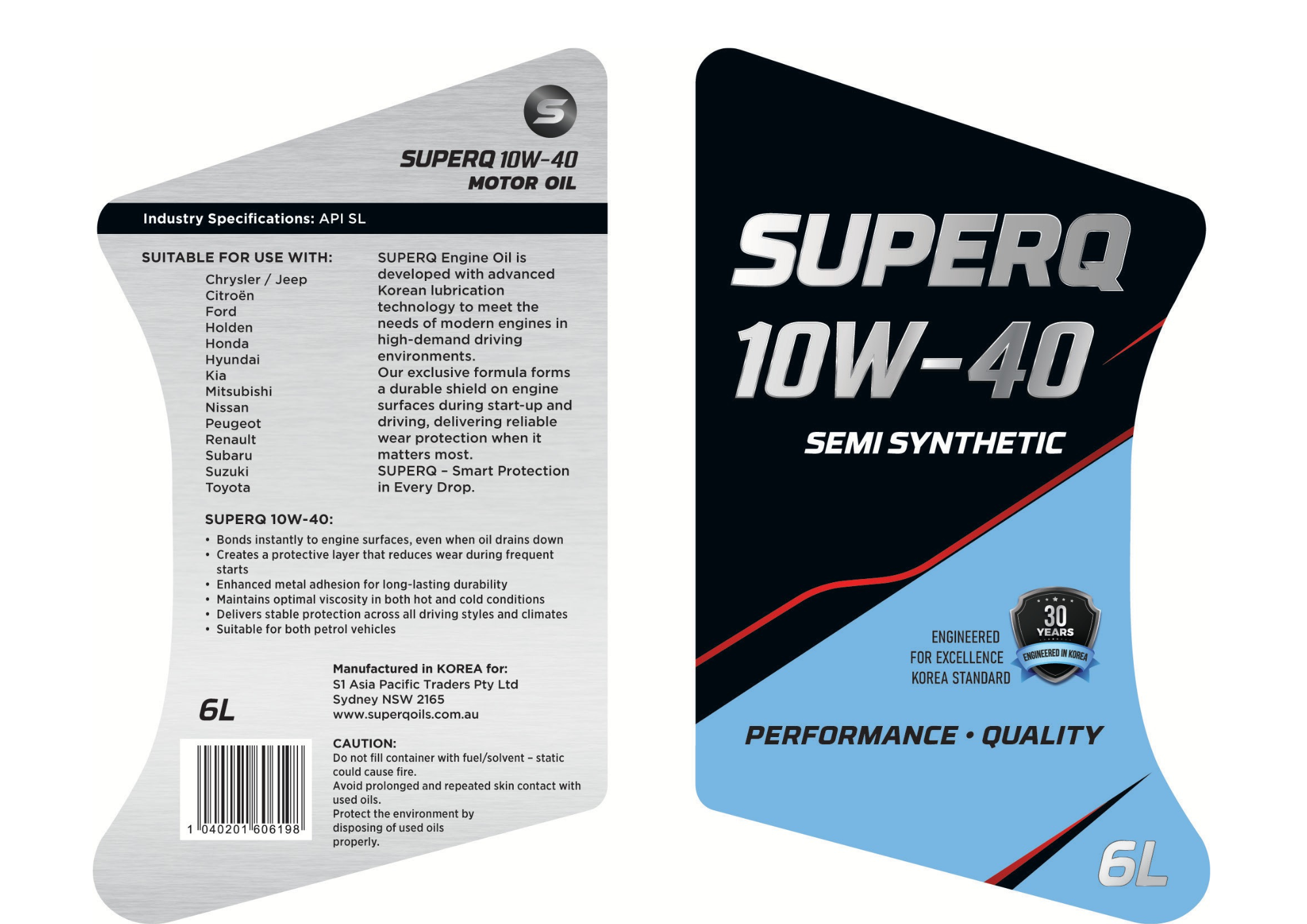 SUPERQ 10W-40 - S1asia