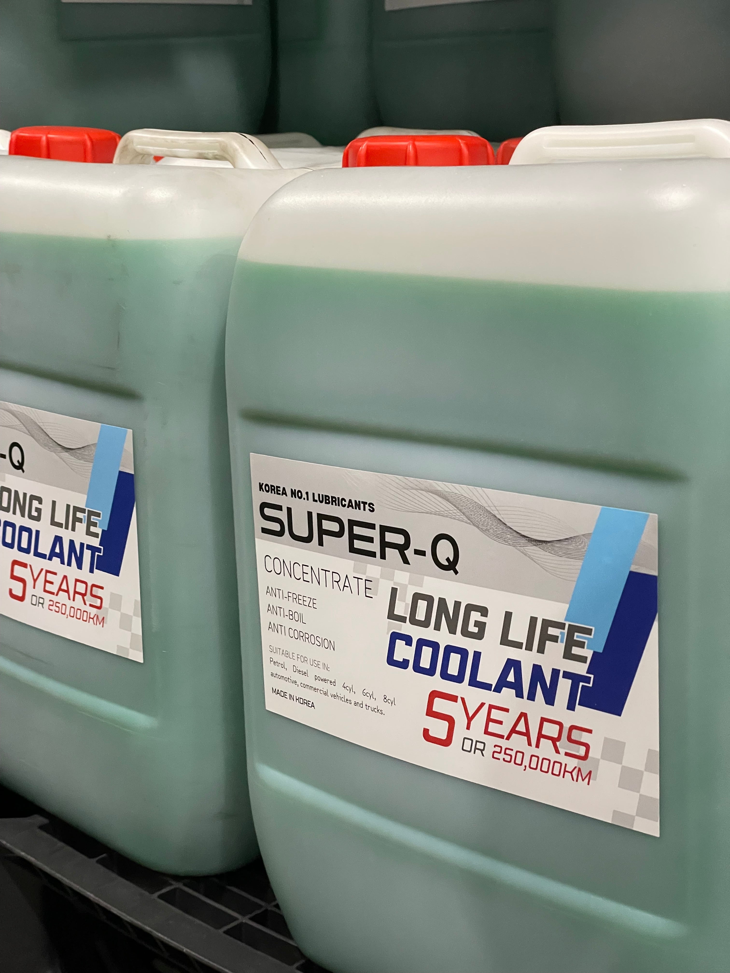 SUPERQ COOLANT CONCENTRATE | MIX PACK 6PCS 20L - S1asia